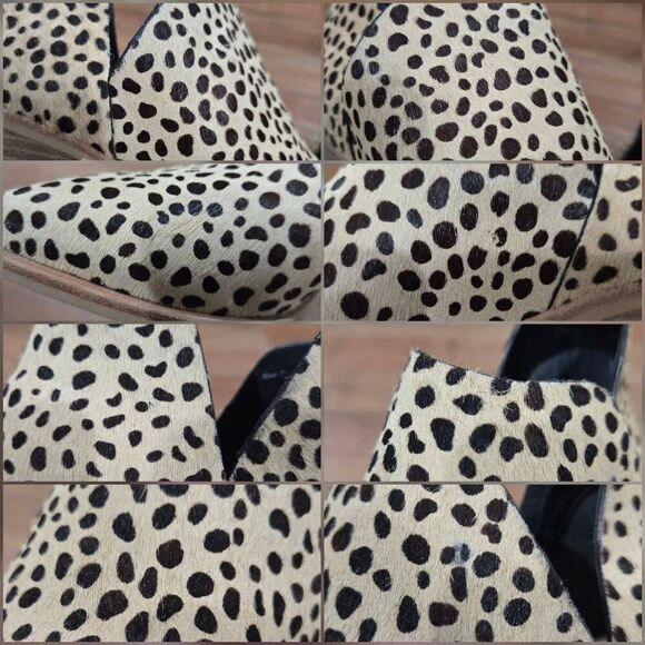 Dolce Vita Cheetah Print Block Heel Chelsea Women's Ankle Booties(F033)-Size 7 - Picture 11 of 11